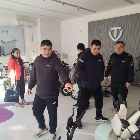 文昌市场监管所开展电动自行车专项检查