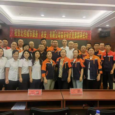 北控城市服务（农安）有限公司 安全知识竞赛