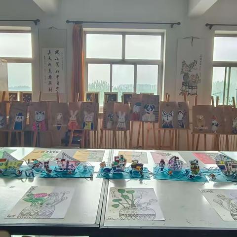 动物们的证件照——霸州市第十一小学美术社团