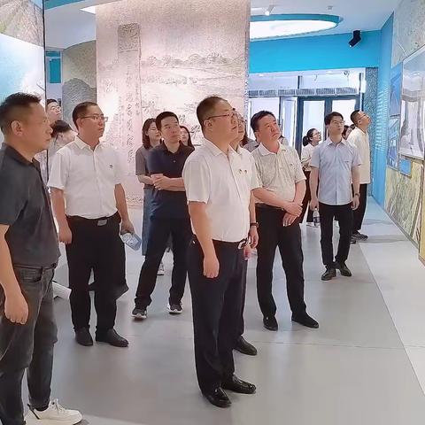 市委统战部党支部到陆浑灌区水情教育基地开展“学习灌区精神 凝聚奋进力量”主题党日活动