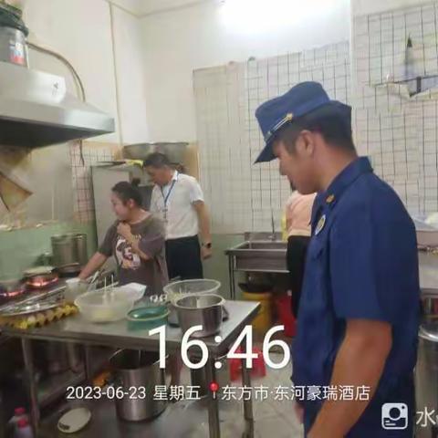 【以问题为导向 以行动为纲领】东河镇开展燃气安全生产专项排查工作