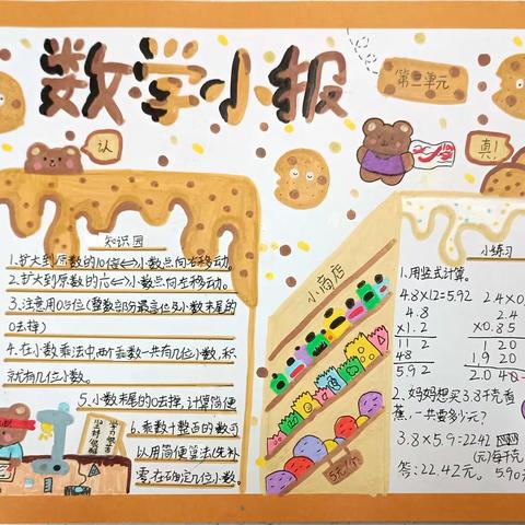 【教育教学】亳州市第四小学四年级数学组特色作业