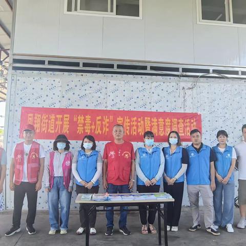 凤翔街道石塔村委会开展禁毒宣传活动