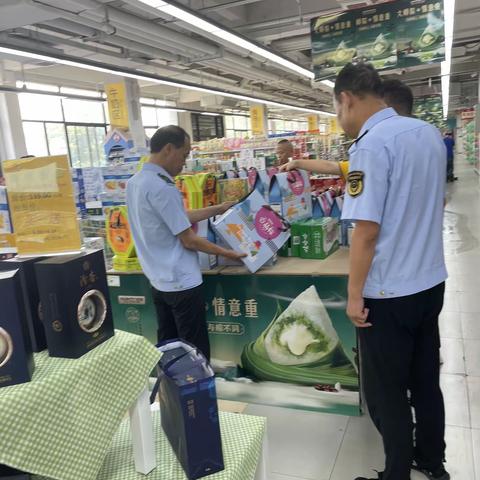 崇皇寺市场监管所端午期间开展食品安全专项检查