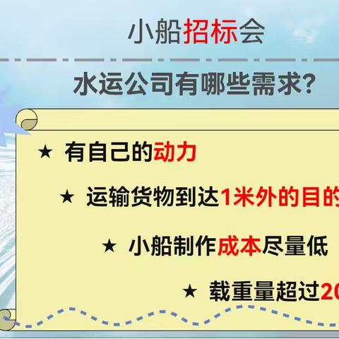 小小造船家，梦想启航时 —— 503、504班同学们的造船小记