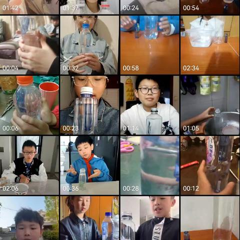 504班家庭实验之浮沉子--感受浮力和重力与物体沉浮的关系