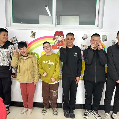 培智七年十一月份的温暖与成长
