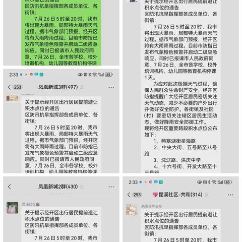 防汛不松懈 安全筑防线