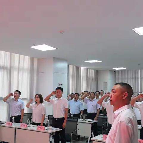 高新区新型材料产业园党委 开展庆“七一”主题活动