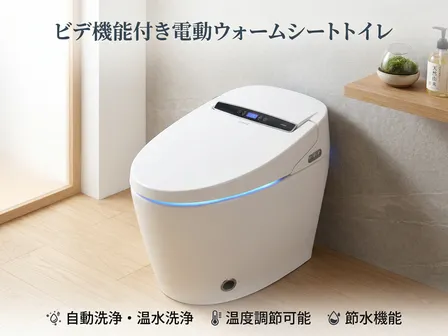 智能马桶亚马逊日本站宣传图套图