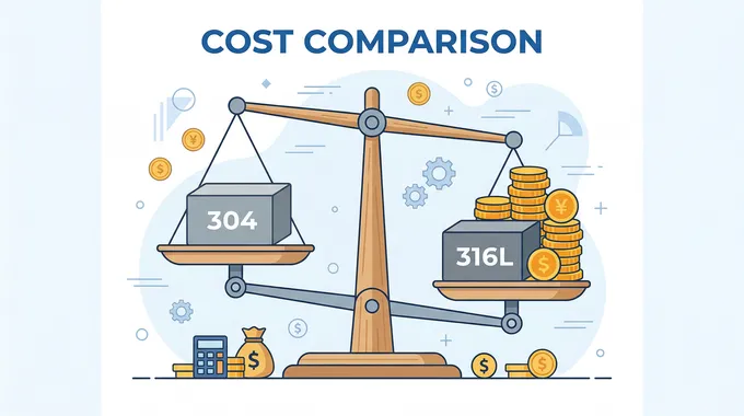 Price Comparison Balance Scale Chart