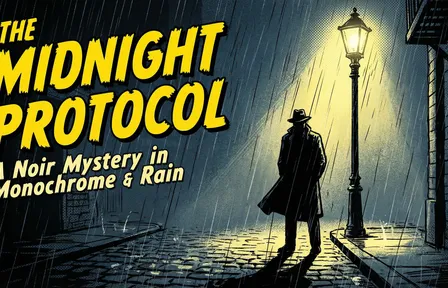 The Midnight Protocol: A Noir Graphic Narrative