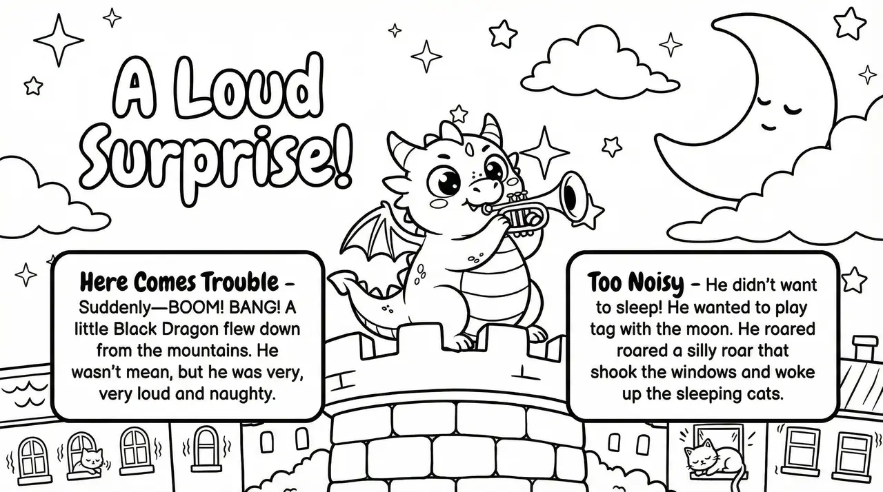The Knights and the Naughty Dragon: A Bedtime Tale 4