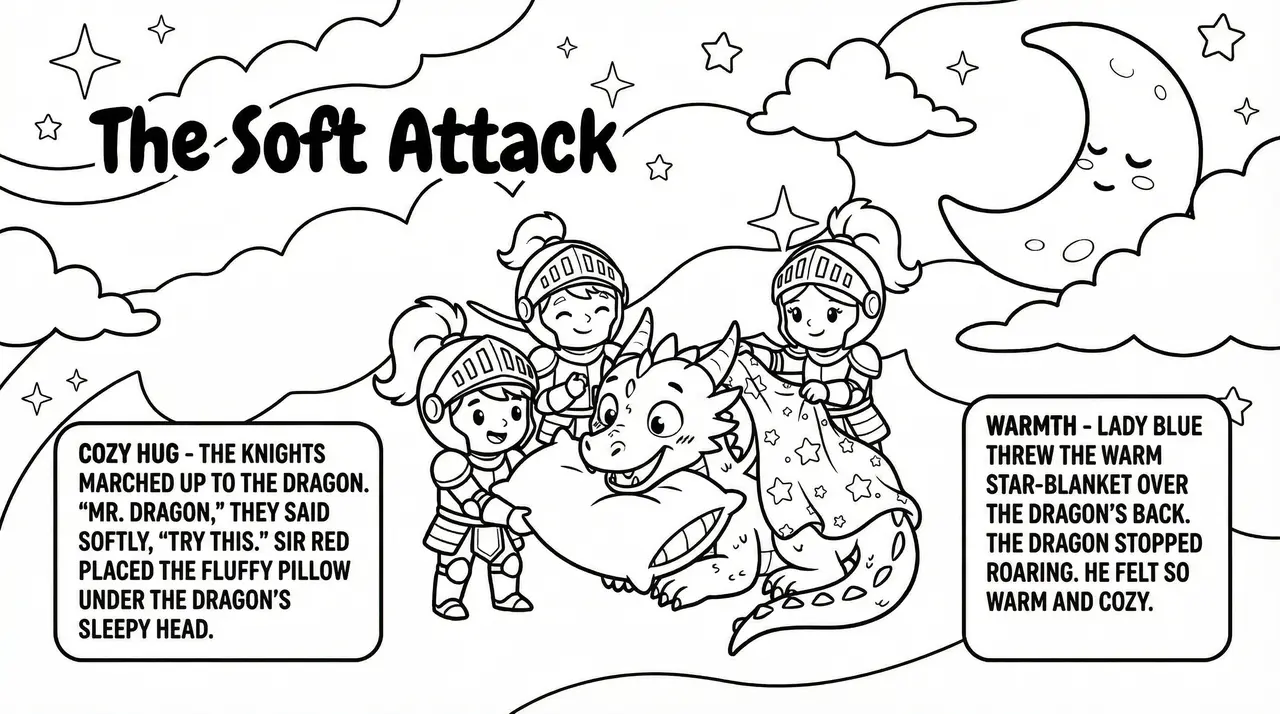 The Knights and the Naughty Dragon: A Bedtime Tale 8