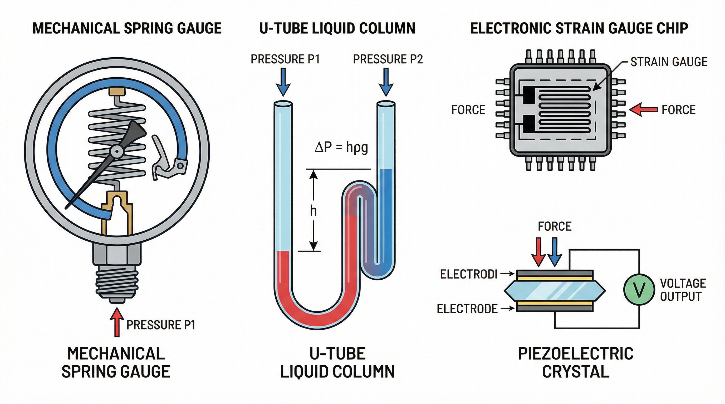 Pressure Sensing Principles