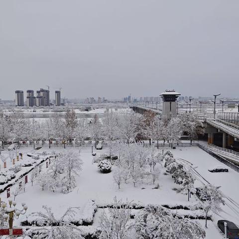 风雪弥漫处 扫雪暖意浓—讲武镇组织扫雪除冰行动