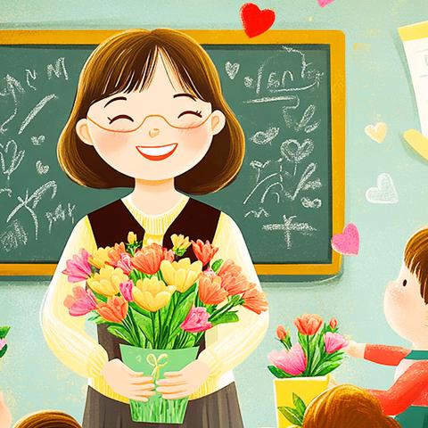 粉笔染霜华 师恩润芳华