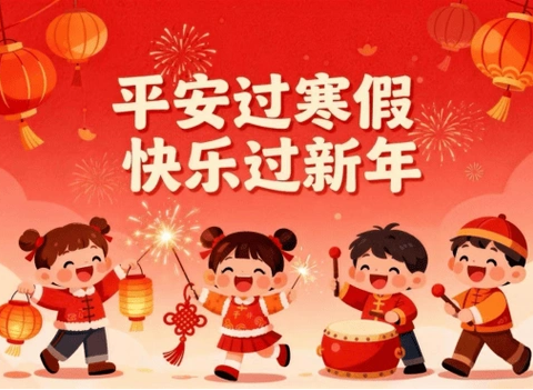 【温馨提示】快乐过寒假，平安幸福年——高邮高新区实验幼儿园2026年寒假致家长的一封信
