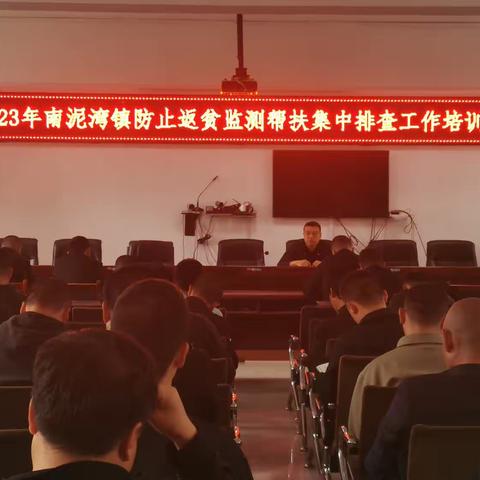 南泥湾镇扎实开展防止返贫监测集中排查工作