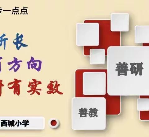 学有所长 教有方向 研有实效——蓬莱区西城小学数学组活动纪实