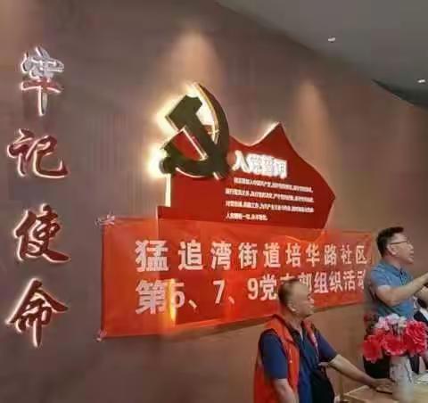 培华社区第四、五、七、九党支部庆祝中国共产党成立102周年党员大会