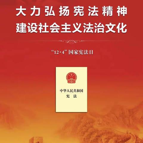 【党建引领】—大力宣扬宪法精神，建设社会主义法治文化