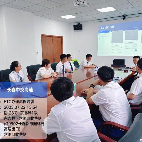 岔路河收费站7月站务会