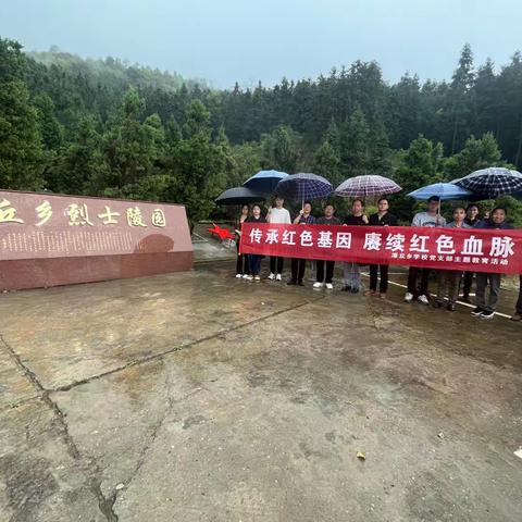 传承红色基因，赓续红色血脉——潭丘乡学校清明祭英烈活动