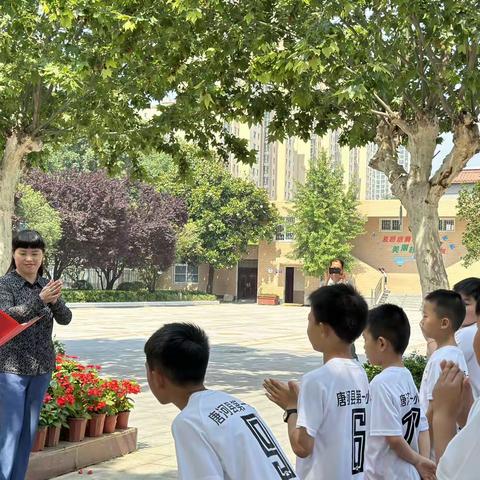 足球点燃激情⚽️ 绿茵绽放梦想——记唐河县第一小学代表队参加“奔跑吧.少年”2023年南阳市校园足球联赛