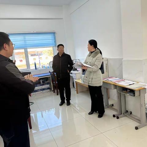 坚持“发展要安全”思想，树牢安全发展理念——区教育局领导胡增瑞赴我校进行安全工作检查