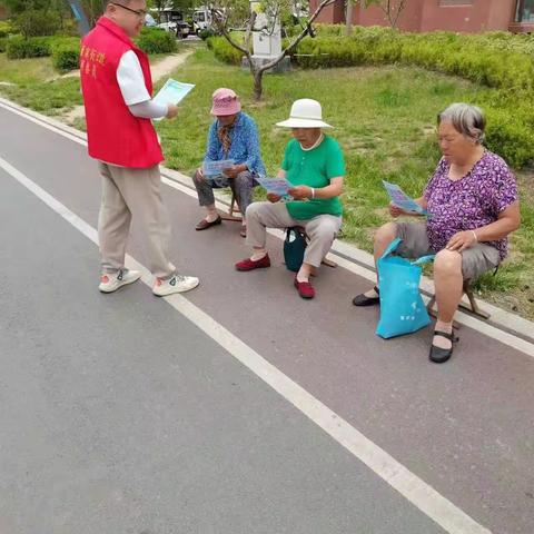 董家街道西郭庄村防溺水宣传