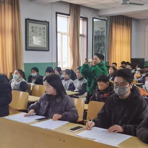 借教研之风  开教学繁花 ——汉王中学政史地教研活动