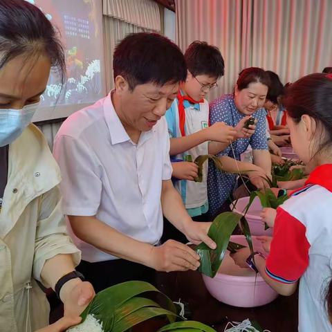 慎城镇回民小学举行“我爱中国节 端午名粽香”端午系列活动