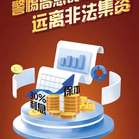 警惕高息诱惑 远离非法集资