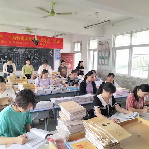 以常规抓教学，以检查促提升——宛城区金华中心小学六月份教学常规检查