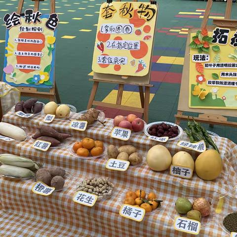 秋耕秋收-滨海幼儿园秋野游园会