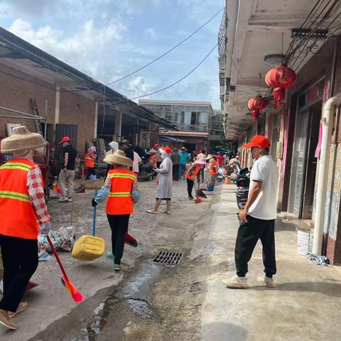 山根镇人民政府开展全镇“搬家式”环境卫生大扫除活动