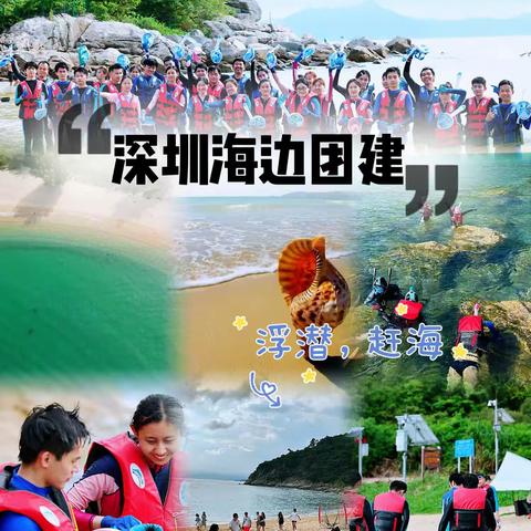 深圳大鹏南澳浮潜/赶海/公司海边团建一天