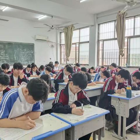 文墨飘香，经典传承伯阳中学七八年级古诗文默写大赛纪实