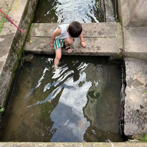 网格员进行防溺水巡查 筑牢夏日“防溺水”安全网