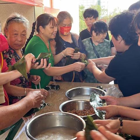 粽叶飘香迎端午，幸福和谐邻里情