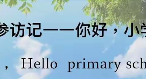 【幼小衔接】参观小学初体验、幼小衔接促成长——三河市段甲岭镇第三小学幼儿园