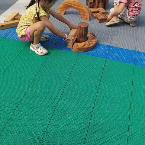 高唐县第一实验幼儿园滨湖分园中二班建构区观察记录