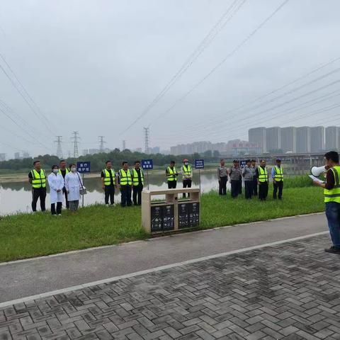 防汛责任大，演练当及时--记沣西新城河道滩面管护项目防汛、防溺水演练