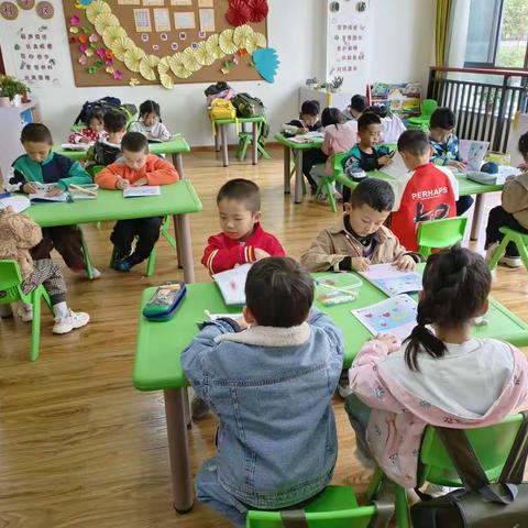 拉萨城投大地幼儿园2023年下学期大二班奇乐数学期末测验掠影