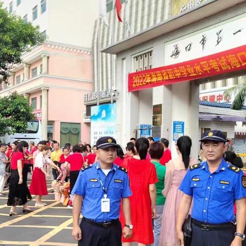 严保考点周边环境秩序 助力“静心中考”——市容秩序行政执法大队工作日报（2022年6月26日）