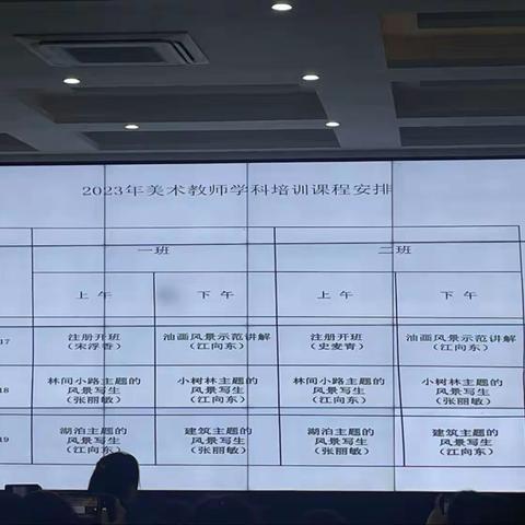 擦亮专业底色，提升美术素养—2023年武陟县美术教师学科专业培训（2班）