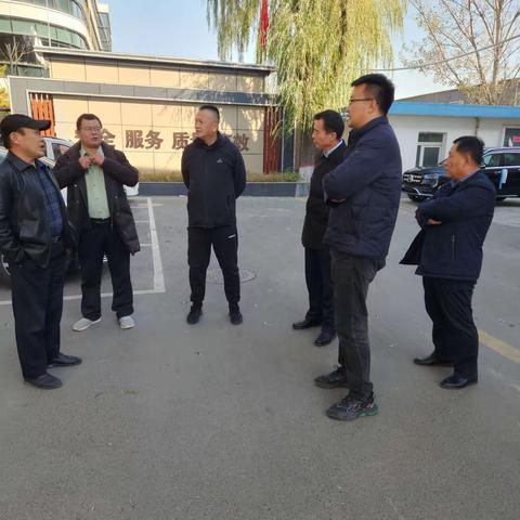集团公司副总经理柳文斌对民丰公司开展安全督导检查