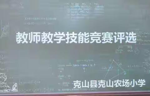 农场义务教育学校教师基本功大赛活动总结