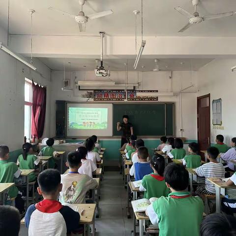 讲好思政课，做好带头人——陈庄中心小学张校长上思政课